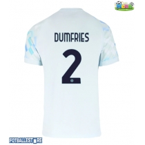 Inter Milan Denzel Dumfries #2 Bortedrakt 2025-26 Kortermet